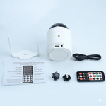 Projecteur Galaxie LED Bluetooth | Étoiles & Lune | Techmenta